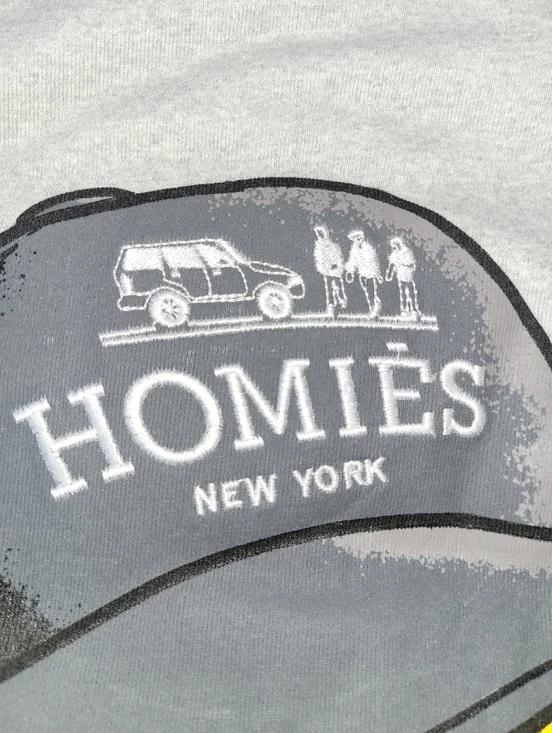 Reason Mens Large Gray Bart Simpson Homies Short Sleeve Graphic Print Tshirt - Picture 6 of 12